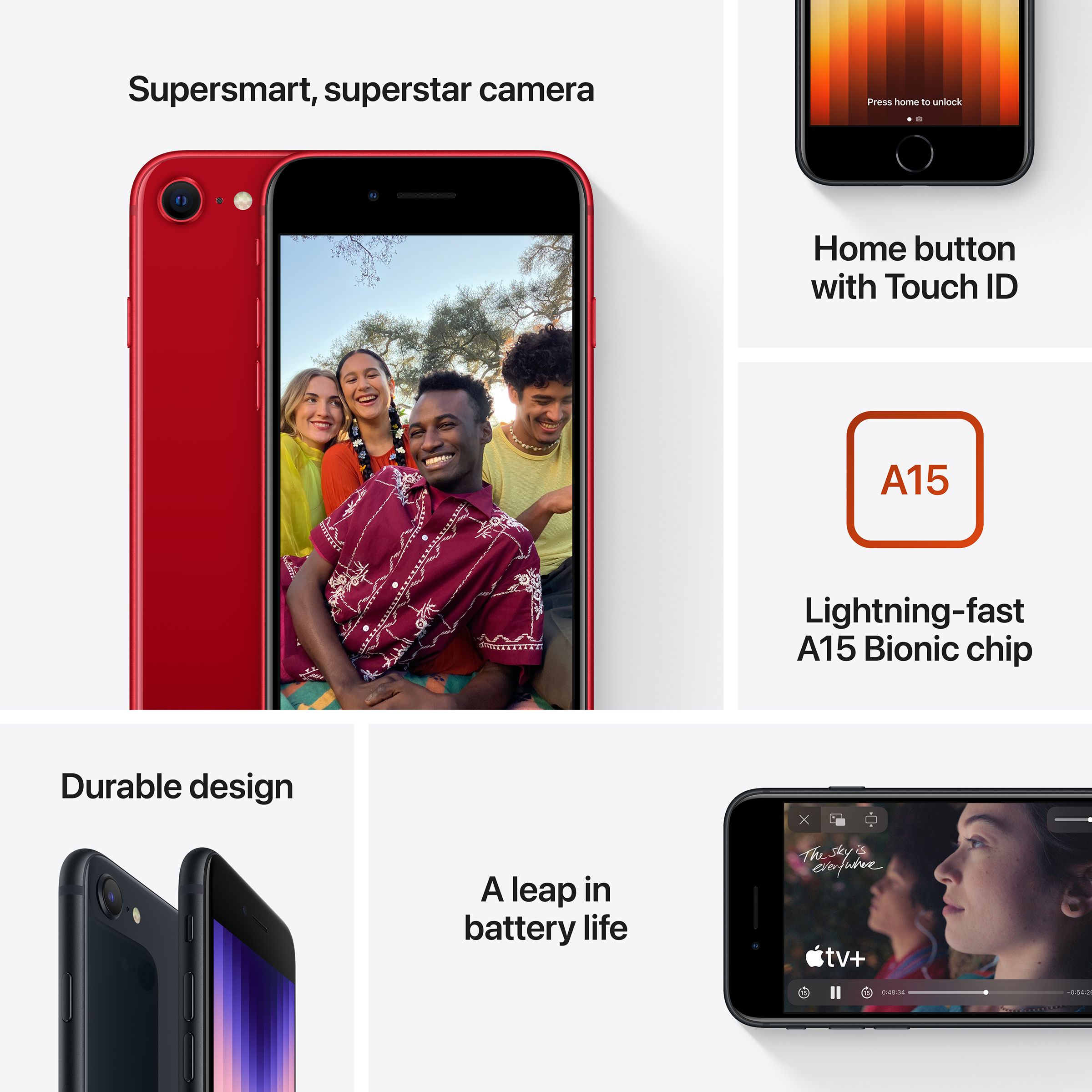 Buy Apple iPhone SE (256GB, Midnight) Online - Croma